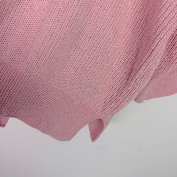 NWT PINK Victoria’s Secret Chenille Pullover Sweater Oversized Pink Size XXL NEW - Picture 10 of 13